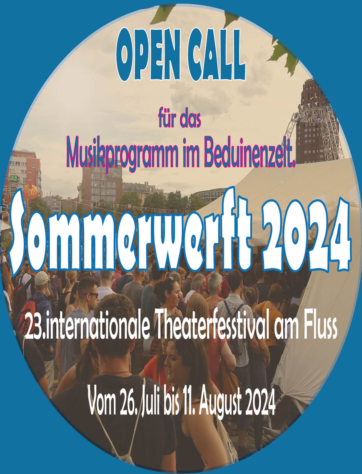 OPEN CALL 2024 – Bewerbungen Musiker:innen und Bands – Sommerwerft 2024