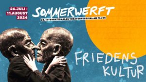 Das Programm der Musikbühne, im Beduinenzelt auf der Sommerwerft 2024.